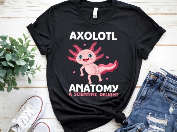 Axolotl Anatomy Science T-Shirt Design: A Designer’s Real-World Embroidery Review