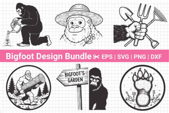 Funny Bigfoot Gardening SVG: A Designer’s Real-World Embroidery Review