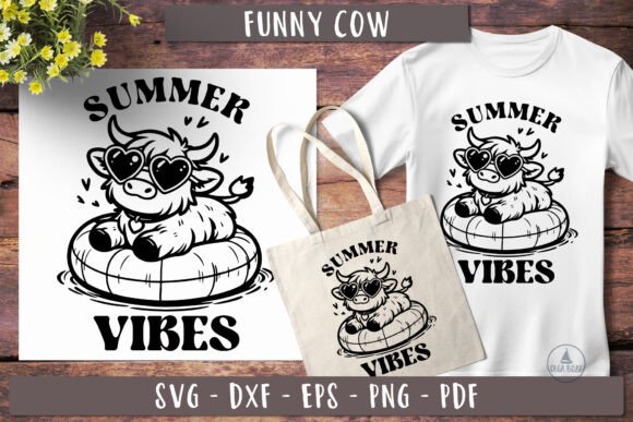 Funny Highland Cow Svg Summer Vibes: A Designer’s Real-World Review