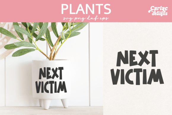 Funny Plant Pot SVG: A Lighthearted Design for Everyday Embroidery Projects