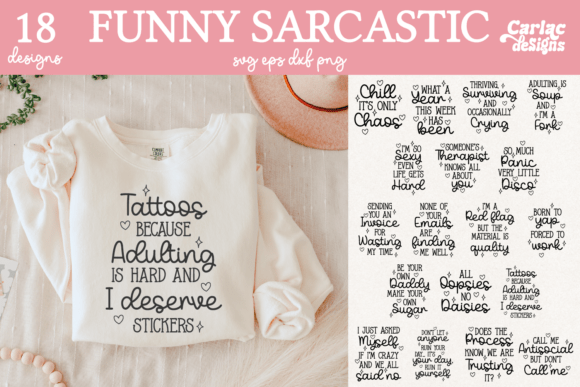 Funny Sarcastic Sublimation SVG Bundle Review