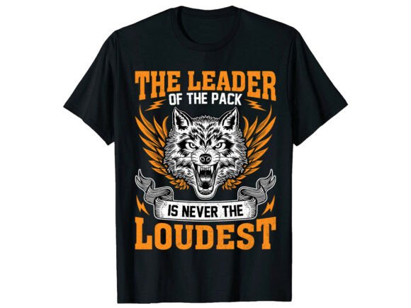 h1Leader of the Pack Graphic Wolf T-shirt: A Wildly Versatile Design for Embroidery Projects/h1