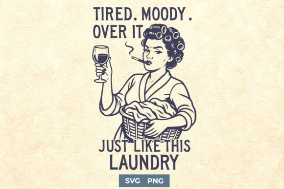 Retro Sass Meets Embroidery: A Designer’s Take on the Housewife Mood Design