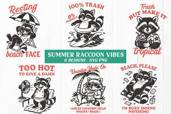 Summer Raccoon SVG Bundle Funny Beach: A Designer’s Real-World Embroidery Review