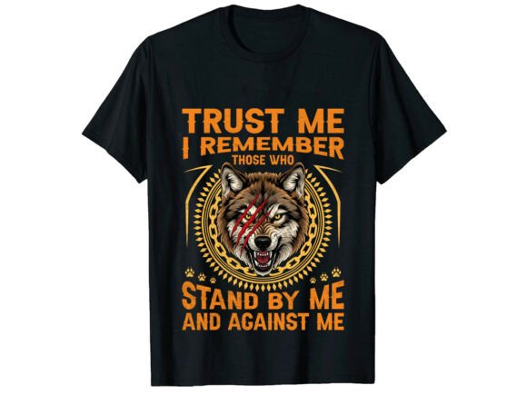 Trust Me Fierce Graphic Wolf T-shirt Review for Embroidery Use