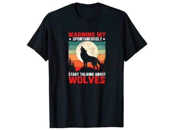Warning I Talk About Wolves Wolf T-shirt: A Designer’s Real-World Embroidery Review
